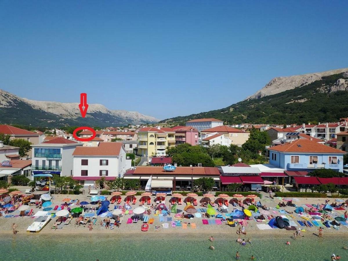 Apartmán Tinka Baška Exteriér fotografie